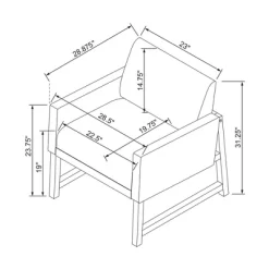 Boucle Upholstered Accent Arm Chair - Cream - Hearth & Hand™ With Magnolia -Chic Furniture Store GUEST ccd08df6 18c7 406c 85da d09b6917c8bd