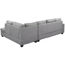 108" Reversible L-Shape Sectional Sofa Couch With Storage Ottoman-ModernLuxe -Chic Furniture Store GUEST cf67049d 154f 4dc2 ae99 6b6bcf37a836