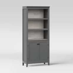 72" Carson 5 Shelf Bookcase With Doors - Threshold 12 72" Carson 5 Shelf Bookcase With Doors - Threshold -Chic Furniture Store GUEST d1890ff8 2709 477a 83f4 d2f055696093