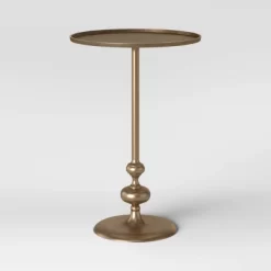 Londonberry Turned Accent Table Brass - Threshold™ -Chic Furniture Store GUEST d25fc13c e72a 48a7 a4ae 5073d83ccc11
