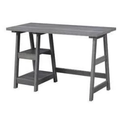 Designs2Go Trestle Desk With Shelves - Breighton Home -Chic Furniture Store GUEST d3c35582 9cbe 4d8b 93b4 313574d1e5e3
