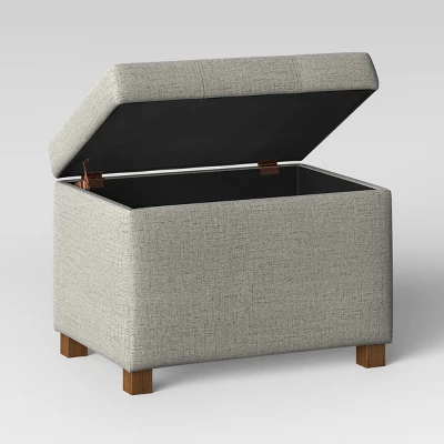 Essex Single Storage Ottoman - Threshold™ 4 Essex Single Storage Ottoman - Threshold™ - Image 3