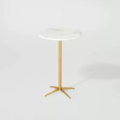 Marble Top Accent Side Table Brass/White - Hearth & Hand™ With Magnolia -Chic Furniture Store GUEST dab77088 a73b 4f4b 9a65 54d2cb6d8e11