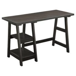 Designs2Go Trestle Desk With Shelves - Breighton Home -Chic Furniture Store GUEST dce1e693 0860 4d20 872d b1e4fbd1c6b4