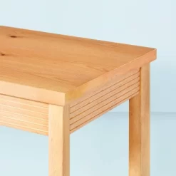 Grooved Wood Writing Desk - Hearth & Hand™ With Magnolia -Chic Furniture Store GUEST e55bb5f2 5943 491b ac10 f750d4fd398d