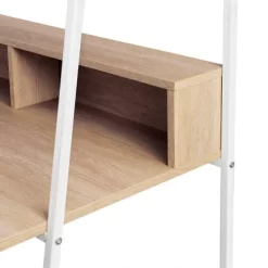 36" Writing Desk With Open Storage Ladder Bookshelf - Saracina Home 19 36" Writing Desk With Open Storage Ladder Bookshelf - Saracina Home -Chic Furniture Store GUEST e6b06f69 3c40 4d14 89cd a621a54542e1