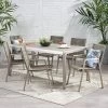 Grafton 7pc Aluminum Modern Dining Set - Christopher Knight Home -Chic Furniture Store GUEST ea3a1b4a 93c9 4be7 aade ddc401b5d33f