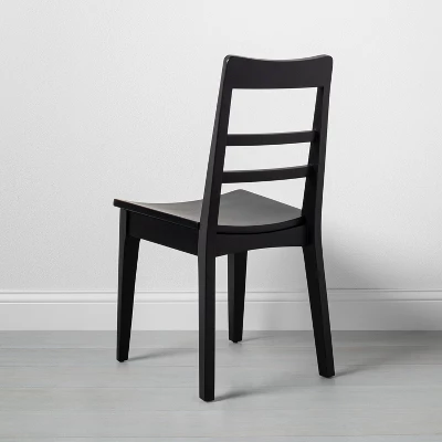 2pk Wood Ladder Back Dining Chair Set - Hearth & Hand™ With Magnolia 5 2pk Wood Ladder Back Dining Chair Set - Hearth & Hand™ With Magnolia - Image 3