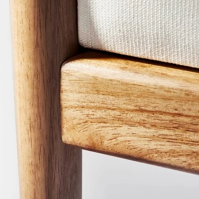 Park Valley Ladder Back Wood Arm Accent Chair - Threshold™ Designed With Studio McGee 6 Park Valley Ladder Back Wood Arm Accent Chair - Threshold™ Designed With Studio McGee - Image 4