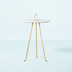 Marble Top Accent Table - Hearth & Hand™ With Magnolia -Chic Furniture Store GUEST f249a0c8 c4c2 47cf 9f9f 2edabb0fa2ab
