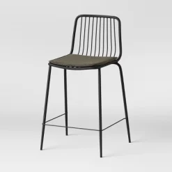 Set Of 2 Sodra Rounded Seat Wire Counter Height Barstool Black - Threshold™ 9 Set Of 2 Sodra Rounded Seat Wire Counter Height Barstool Black - Threshold™ -Chic Furniture Store GUEST f3977ede cee1 4f10 9a89 a9cc685fe28a