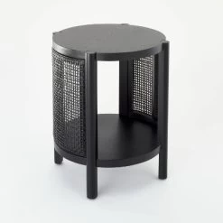 Portola Hills Woven Accent Table - Threshold™ Designed With Studio McGee -Chic Furniture Store GUEST f87c2a8b df1d 4f1b b461 964c7eeb57ee