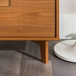 Mid-Century Modern Groove Wood 6 Drawer Dresser - Saracina Home -Chic Furniture Store GUEST f912aa86 b894 4cef beef 9d751404aa65