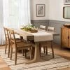 Pedestal Wood Dining Table - Natural - Hearth & Hand™ With Magnolia -Chic Furniture Store GUEST fc6e274e 0696 43d6 8a73 c5e00e65ba98