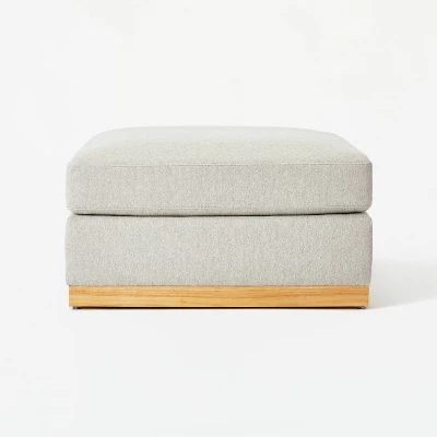 Woodland Hills Modular Sectional Ottoman Light Gray - Threshold™ Designed With Studio McGee 4 Woodland Hills Modular Sectional Ottoman Light Gray - Threshold™ Designed With Studio McGee - Image 2