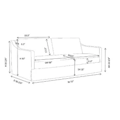 Vivian Park Upholstered Sofa - Threshold™ Designed With Studio McGee -Chic Furniture Store GUEST fd27575a 7823 406a 9f0b cbbc7e5d341e